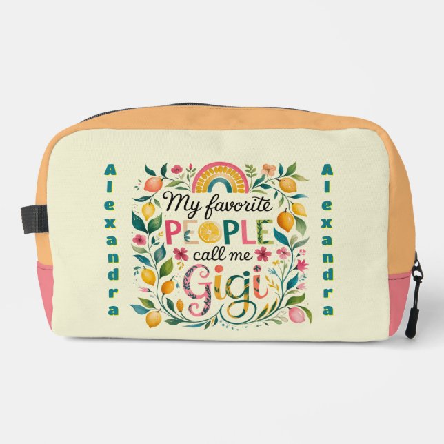 Neceser ❤️ GIGI personalizado regalo Día de la Madre cumpl (Anverso)