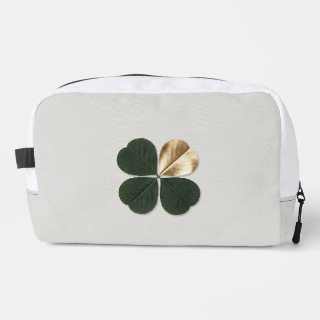Neceser Gilded Clover Luxe Two-Tone Ritual Toiletry Bag (Anverso)
