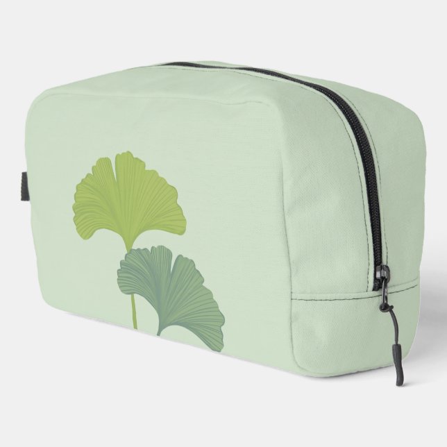 Neceser Ginkgo Leaves Customizable Background Colors  (Esquina derecha)