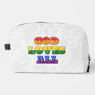 Neceser "God Loves All" Gay/LGBTQIA+/Queer Christian Pride