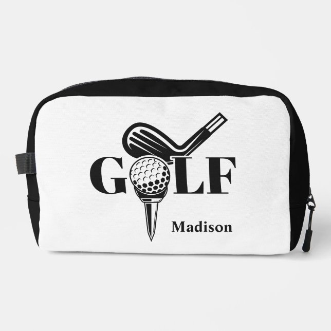 Neceser Golf de nombre personalizado (Anverso)