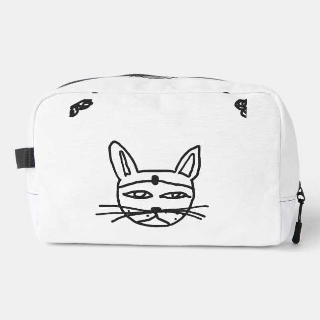 Neceser Gothic cat pencil bag (Anverso)