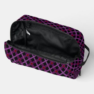 Neceser Grapa diagonal púrpura con lavanda y ciruela