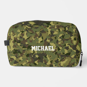 Neceser Green Camo Name Men's Toiletry Guay Name Travel