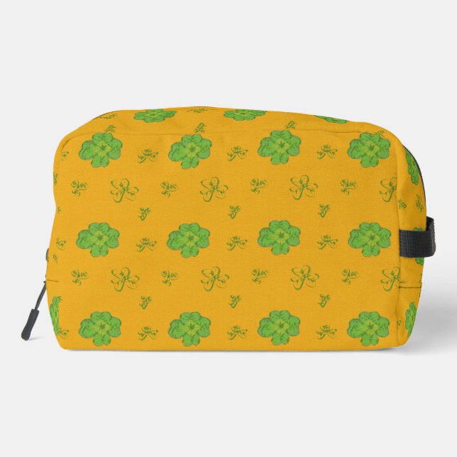 Neceser Green-Naranja de cuatro hojas (Reverso )