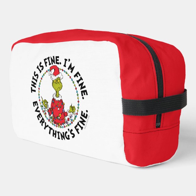 Neceser Grinch | Everything's Fine (Esquina izquierda)