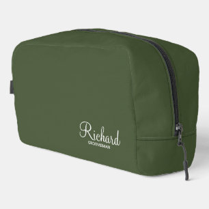 Neceser Groomsman personalizado con guión moderno