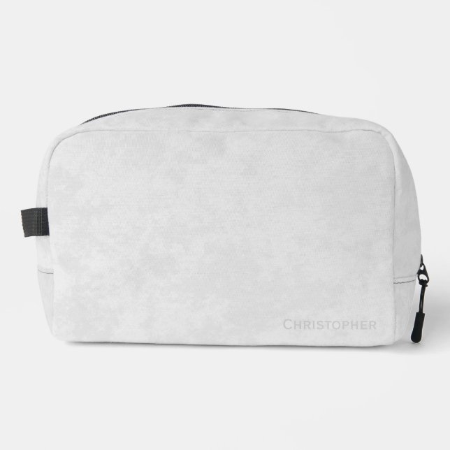 Neceser Grunge Gris Glacial (Anverso)