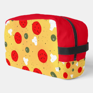 Neceser Guay divertida pizza pepperoni hongo sling bag