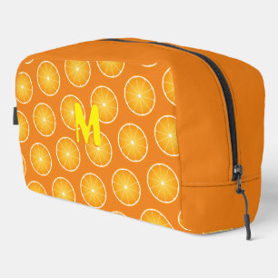 Neceser Guay Juicy Naranja trozos de fruta amarilla Monogr