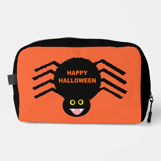 Neceser Halloween Black Spider Personalizado (Anverso)
