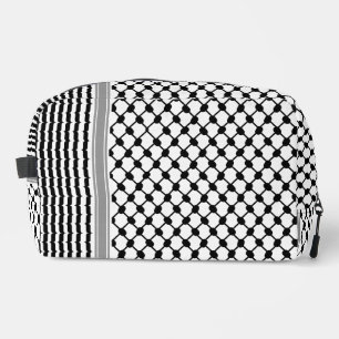 Neceser Hatta Keffiyeh Kufiya Folk Palestino (Patrón 2)
