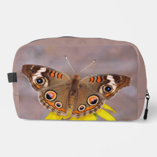 Neceser Hermosa mariposa en flor amarilla