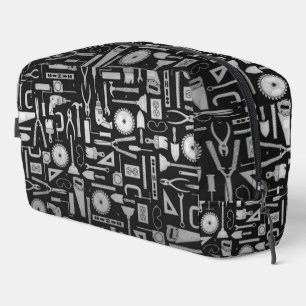 Neceser Herramientas de taller en negro y plata