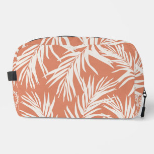 Neceser Hojas Tropicales Naranja Verano Decoración de Hoga