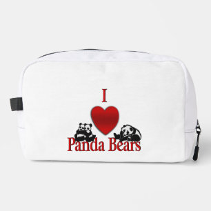 Neceser I Heart Panda Bears Fun