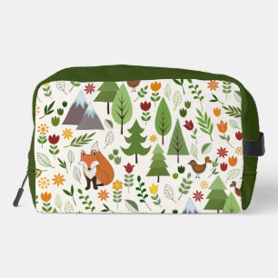 Neceser Ilustraciones de estilo escandinavo sobre el patró