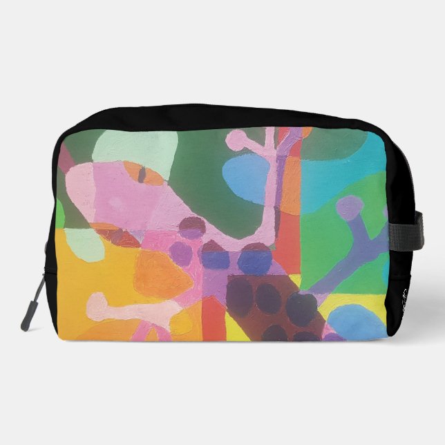 Neceser Imagen de mi obra Lagartija SERIE (Reverso )