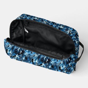 Neceser Impresión de camo azul