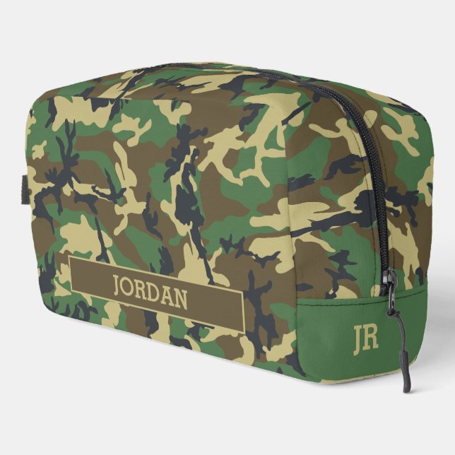 Neceser Impresión de camuflaje militar del ejército (Esquina derecha)