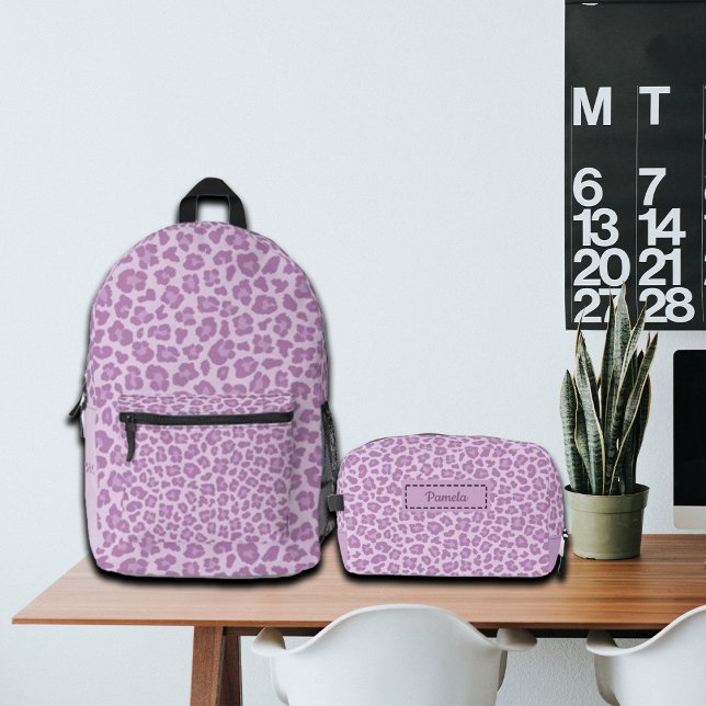 Neceser Impresión de leopardo de moda Nombre personalizado (Subido por el creador)