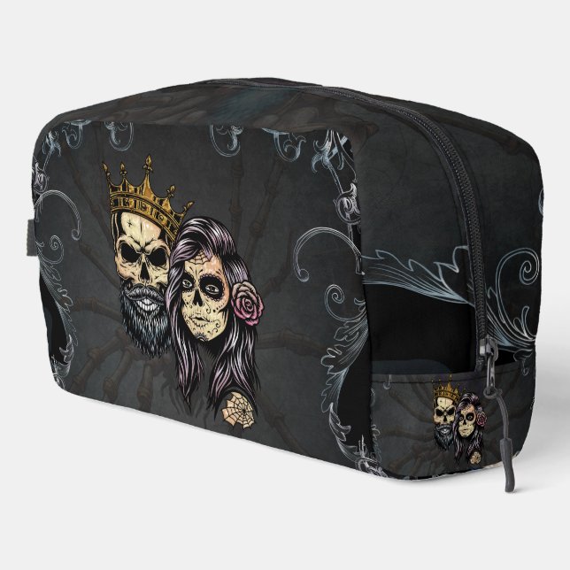 Neceser Impresionante diseño de boda gótico oscuro con crá (Esquina derecha)