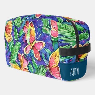 Neceser iniciales Adorables Mariposas en la naturaleza Flo