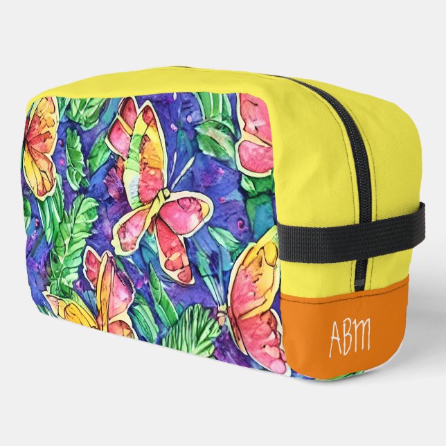 Neceser Iniciales hermosa Bonito de regalo de cumpleaños m (Esquina izquierda)