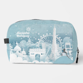 Neceser Invierno azul helado en París