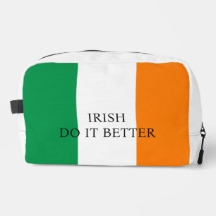 Neceser Irish Do it Better Funny Flag, personalizado de Ir