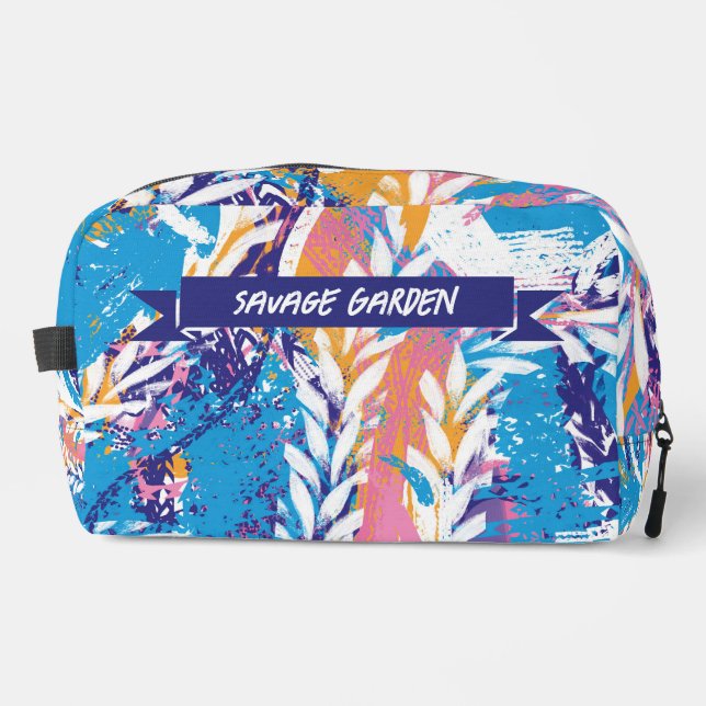 Neceser Jardín de nevadas por la mañana. kit de dopp (Anverso)