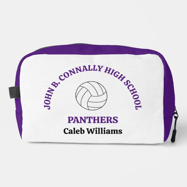 Neceser Jugadora de Voleibol de Escuela Secundaria Persona (Anverso)