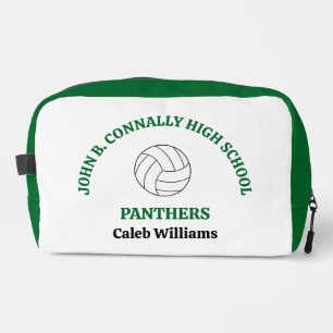 Neceser Jugadora de Voleibol de Escuela Secundaria Verde P