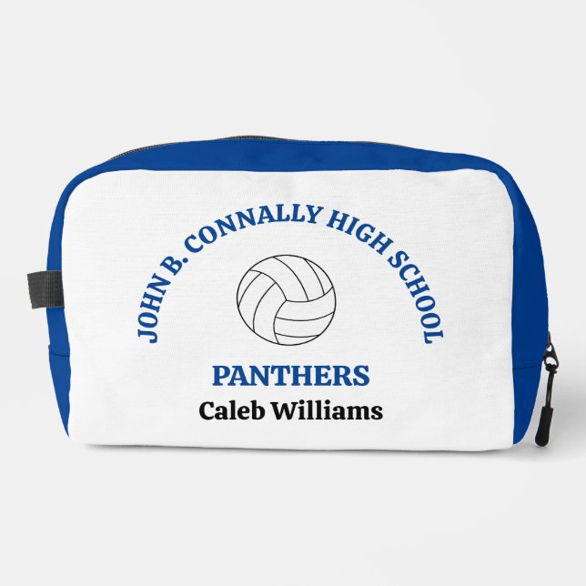 Neceser Jugadora de voleibol de instituto personalizada az (Anverso)