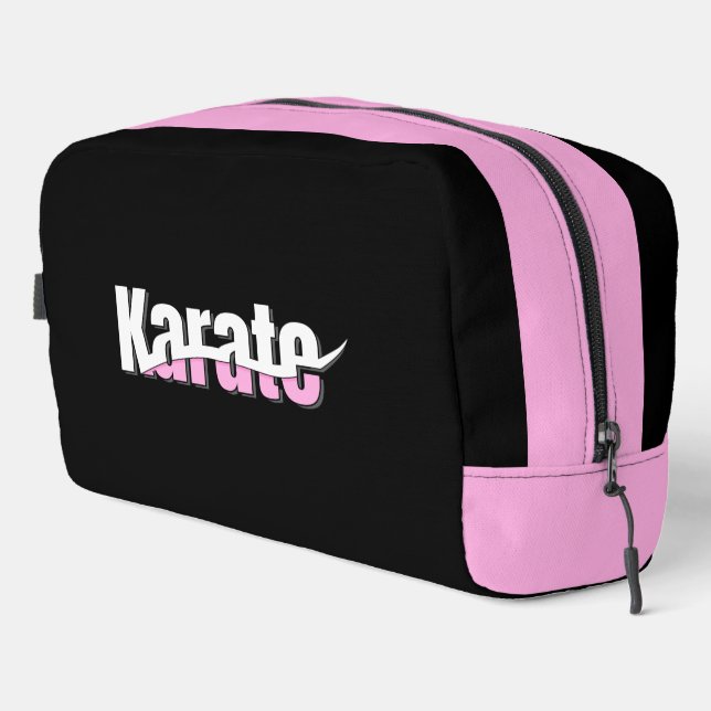 Neceser Karate Martial Arts Girly Pink (Esquina derecha)