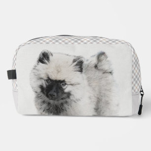 Neceser Keeshond Dibujando Kees Cuppy Cupe Arte Perro Orig