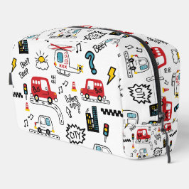 Neceser Kids Playful Transport Pattern 