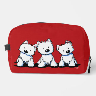 Neceser KiniArt Westie Trio