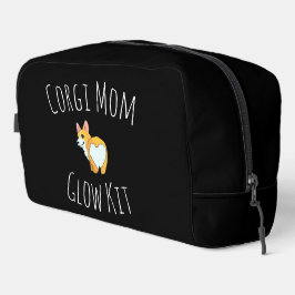 Neceser Kit de brillo para mamá Corgi negro y blanco diver