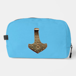 Neceser Kit de dopp azul Gold Thor Hammer