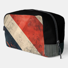 Neceser Kit de dopp de impresión a doble cara para hombres