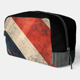 Neceser Kit de dopp de impresión a doble cara para hombres