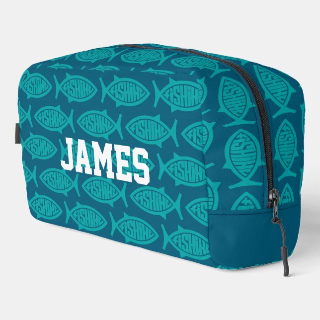 Neceser Kit de dopp de pesca personalizado (Esquina derecha)