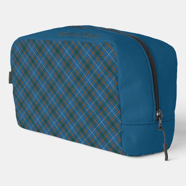 Neceser Kit de Dopp de Tartán Escocés del Clan Bain (Esquina derecha)