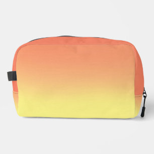 Neceser Kit de dopp para la puesta de sol en Naranja amari