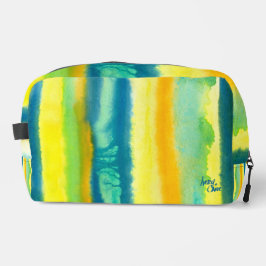 Neceser Kit de dopp verde y Naranja para neumáticos tangos