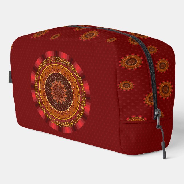Neceser Kit de Mandala Dopp de Fuego (Esquina derecha)