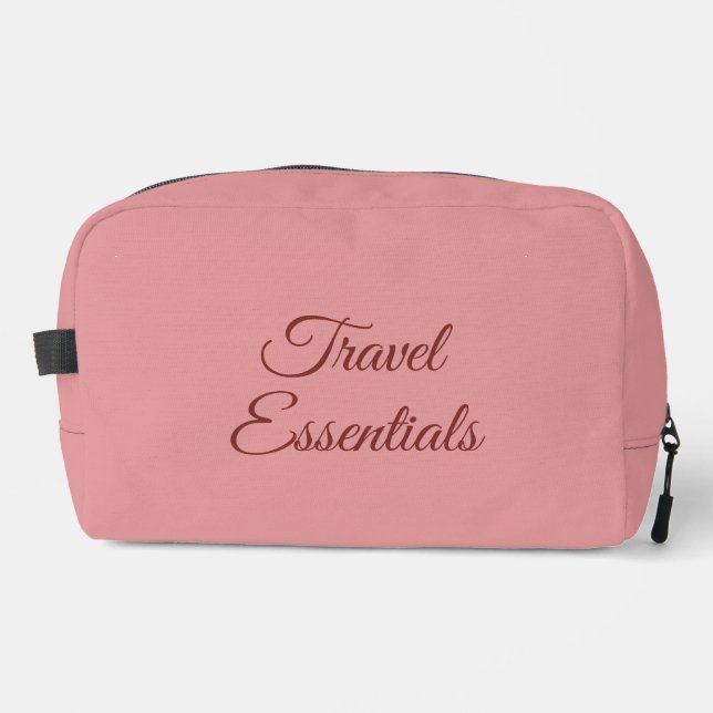 Neceser Kit de viaje de lujo personalizado de alta gama (Anverso)