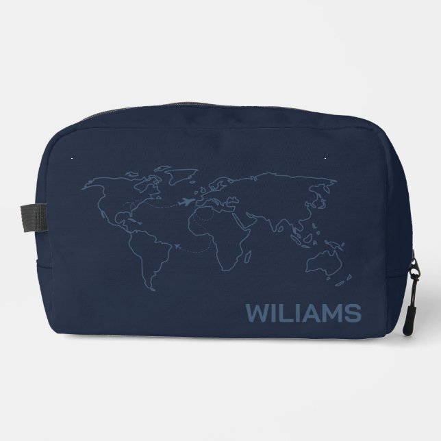 Neceser Kit de viaje de lujo personalizado de alta gama (Anverso)