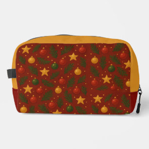 Neceser Kit Dopp clásico para Navidades rojos - Viajes fes